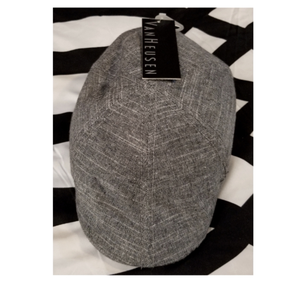 MENS Van Heusen Linen Flat Cap